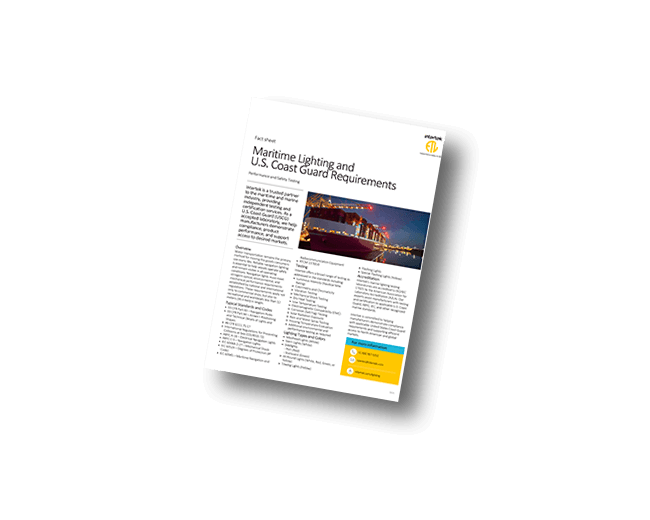 Maritime Lighting & US Coast Guard Requirements | Fact Sheet
