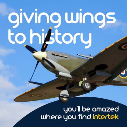 A WW2 era British fighter plane